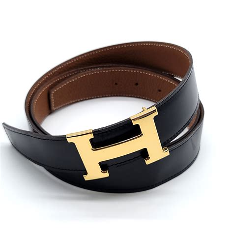 cintura hermes h belt|H belt buckle & Reversible leather strap 32 mm .